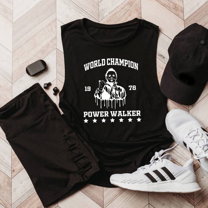 Débardeur musculaire Halloween pour la vente par Bella Bean Studios