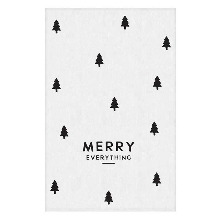 Santa Barbara Design Studio by Creative Brands - Wholesale Tea Towel - Holiday Tea Towel - Merry Everything1