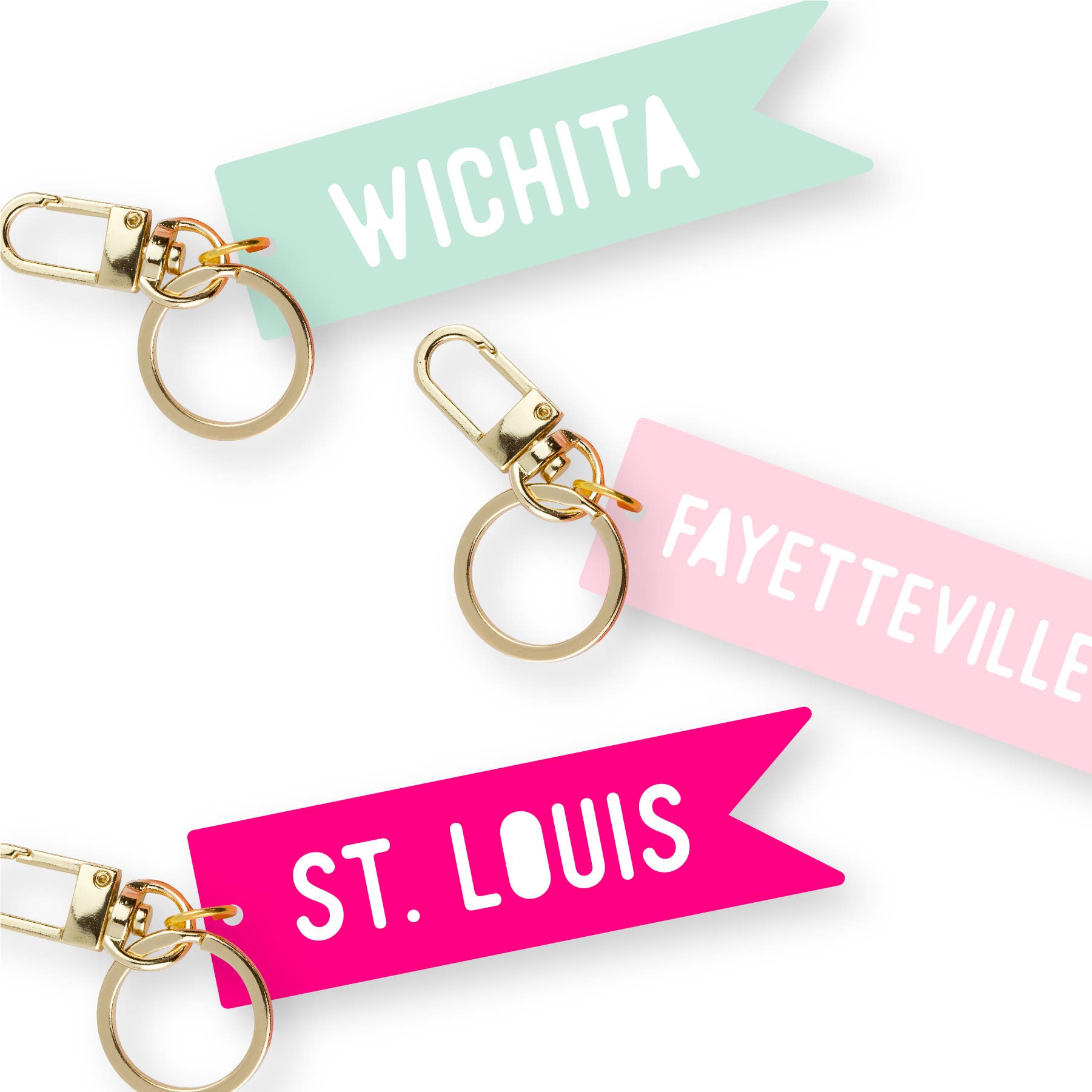 Cleary Lane - Wholesale Keychain - Women's - Custom City Keychains | Create your own Keychain1