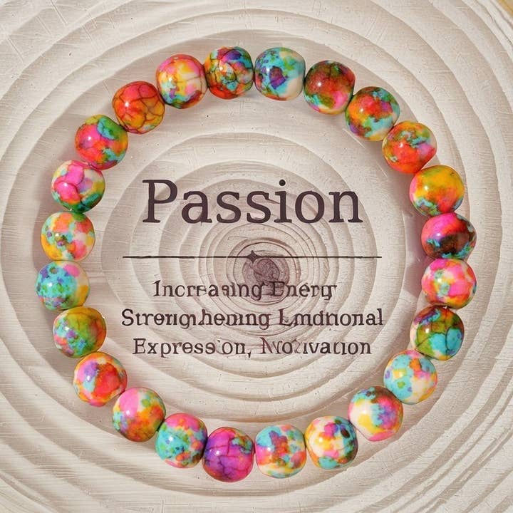 TYPE Rainbow Dopamine Boho Beaded Bracelet_CWMM11325 for wholesale on Faire3