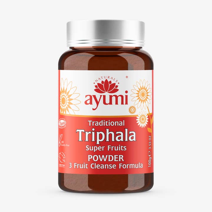 Triphala (Tre Frukter Rening) Kosttillskottspulver för wholesale av Ayumi Naturals