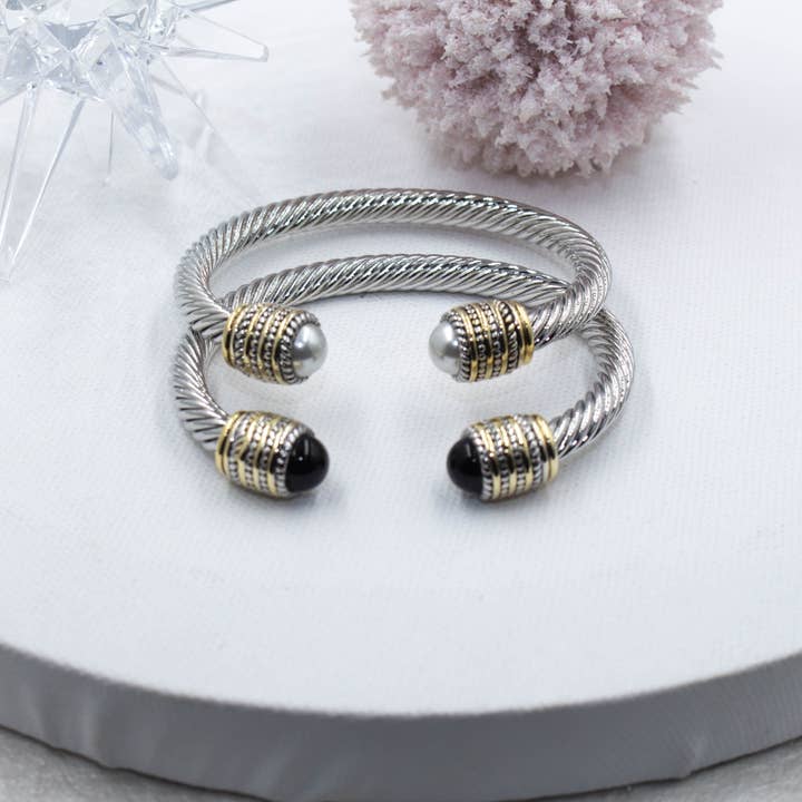 Sten Silver Armband för wholesale av Cherie by Cherie