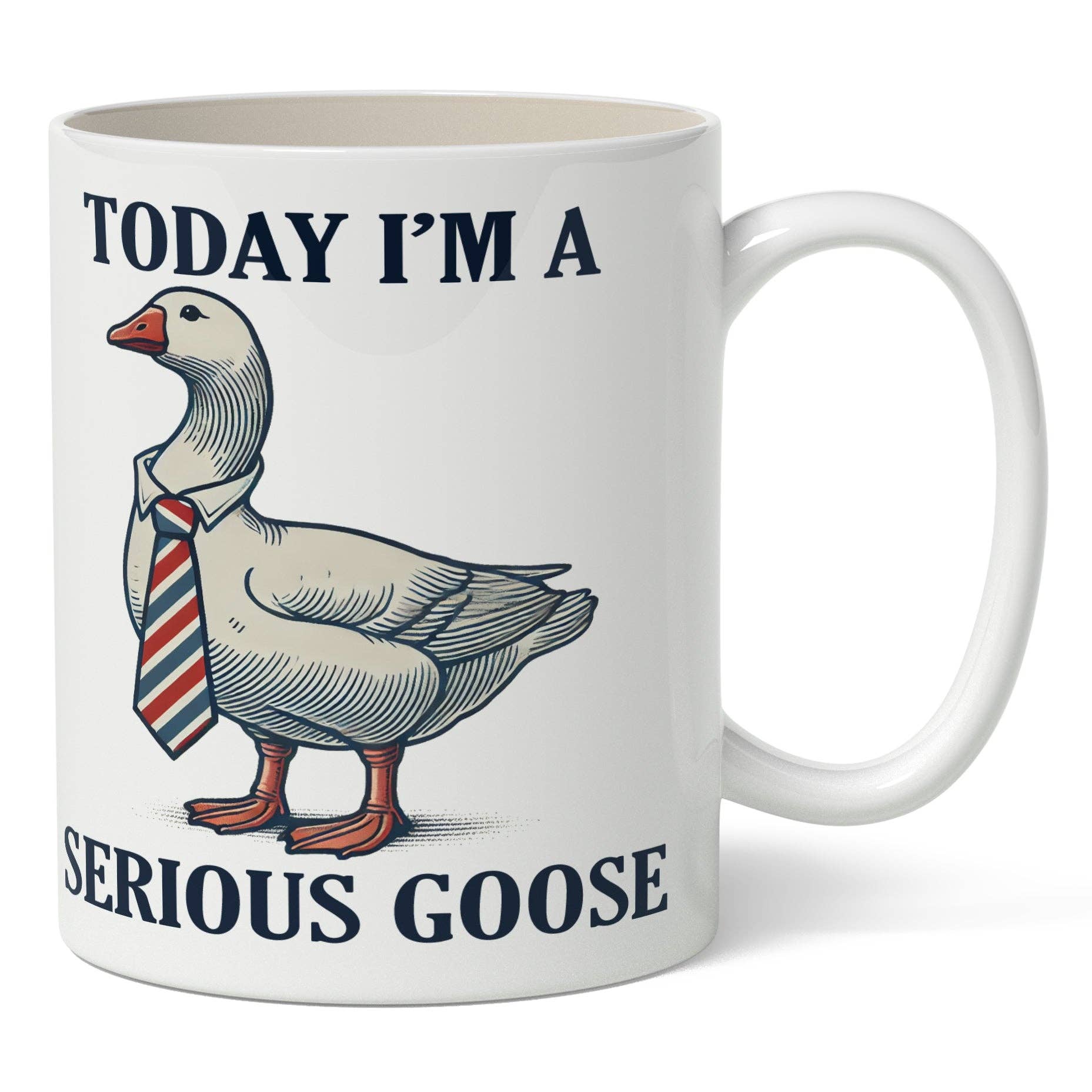 Shady Front - Wholesale Coffee Mug - Today I'm a Serious Goose Mug0