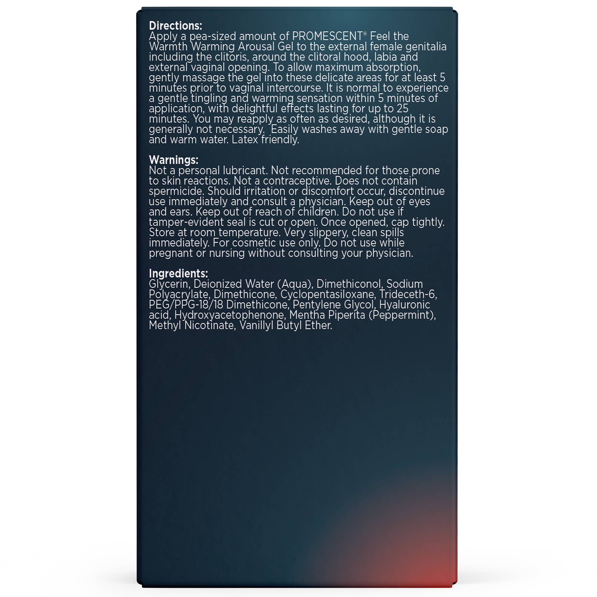 Promescent - Wholesale Personal Lubricant - Warming Female Arousal Gel4