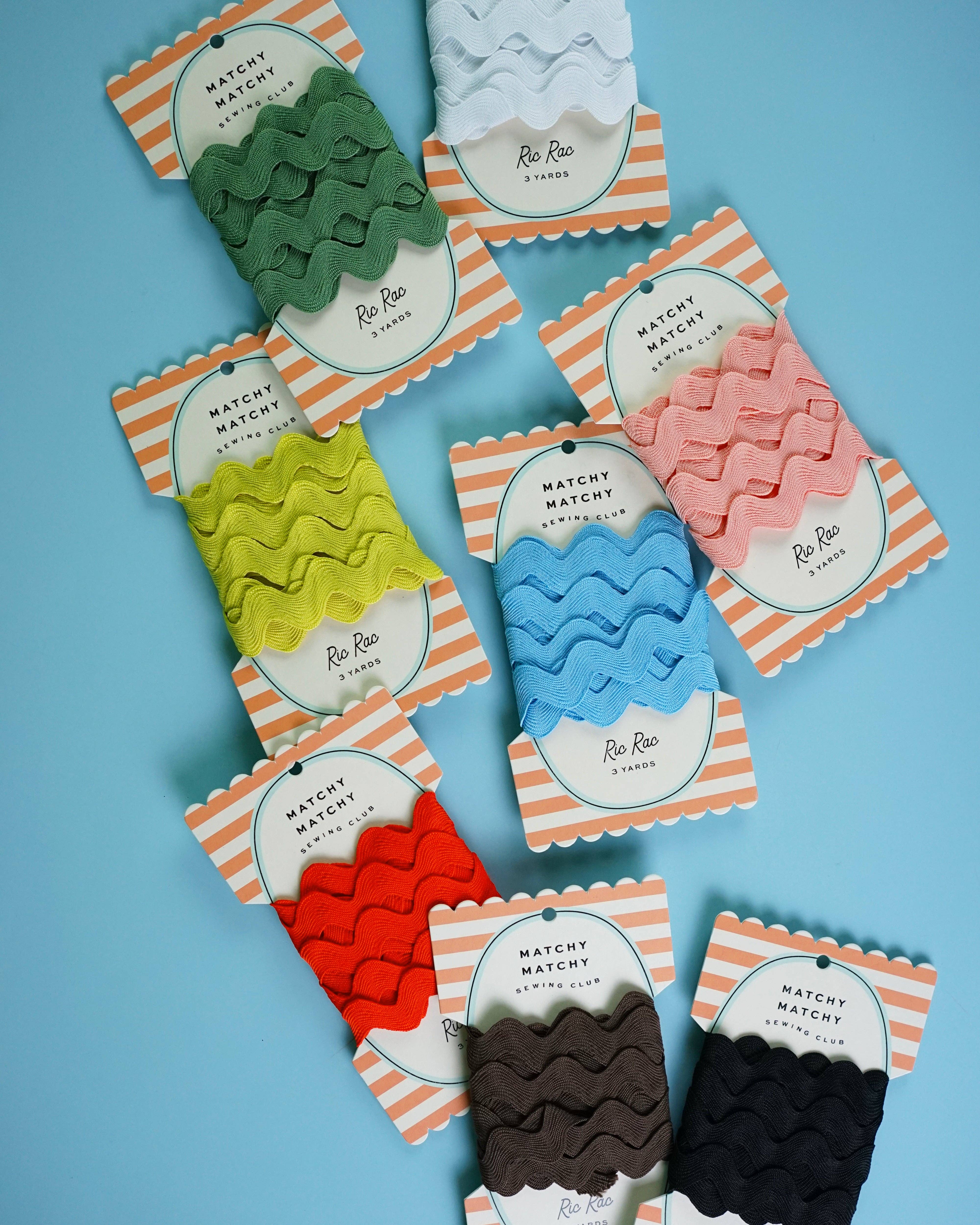 Matchy Matchy Sewing Club – Engroshandel Stofbolt – Pop Tart Stor Ric Rac2