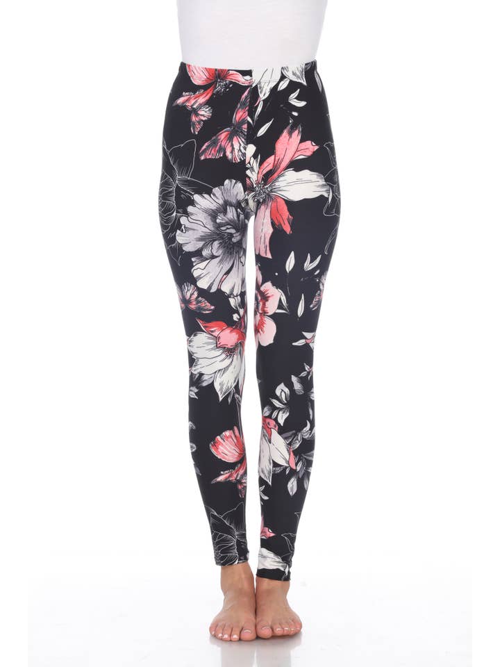 WHITE MARK - Wholesale Fashion Leggings - Women's - Women Printed Leggings