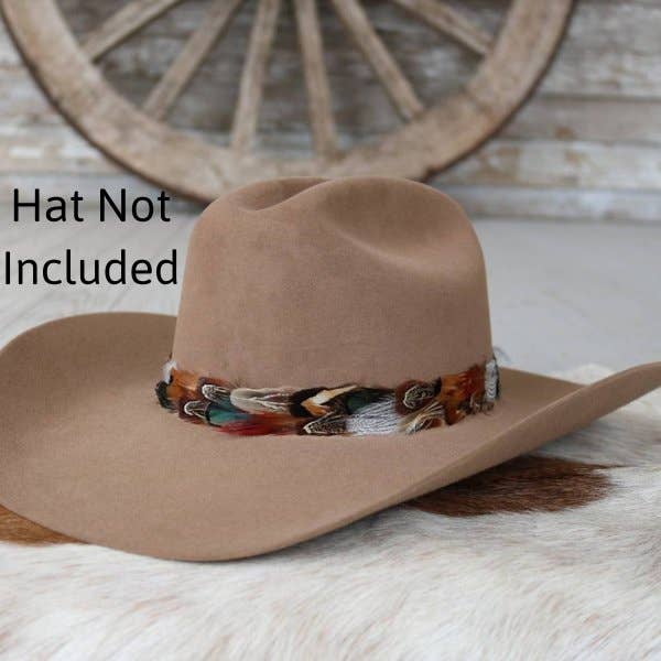 Willow Lane Hat Co. - Vendita all'ingrosso Accessori per cappelli - Donna - Fascia per Cappello di Piume - Vistoso2