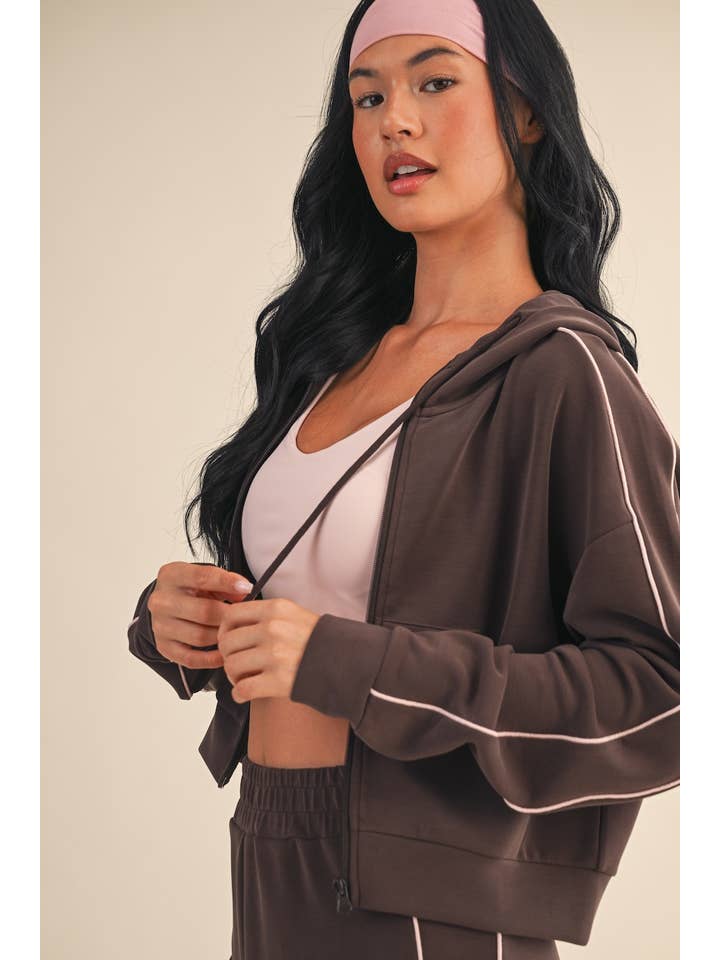 KIMBERLY C – Großhandel Sportjacke – Damen – Superweiche Air-Scuba-Kapuzenjacke mit Reißverschluss und Paspelierung29