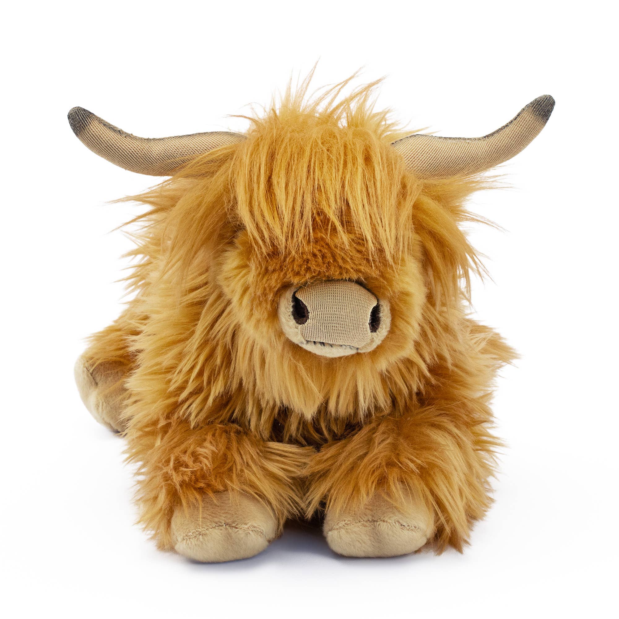 Living Nature – wholesale Stuffed/plush toy – Kids & baby – Living Nature Lying Highland Cow2