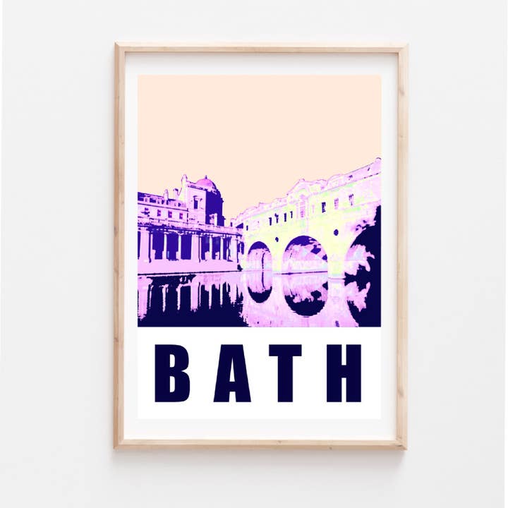 City of Bath Print for wholesale by Studio 77