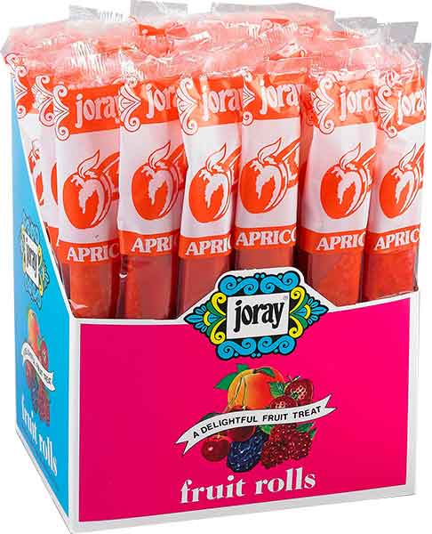 Hudson Meat Company - Wholesale Shelf Stable Prepared Meal - FRUIT ROLLS APRICOT     -     JORAY0