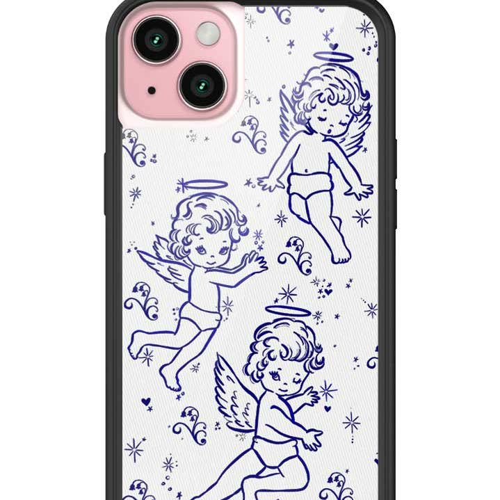 Cherubs iPhone 15 Plus Case for wholesale by Wildflower Cases