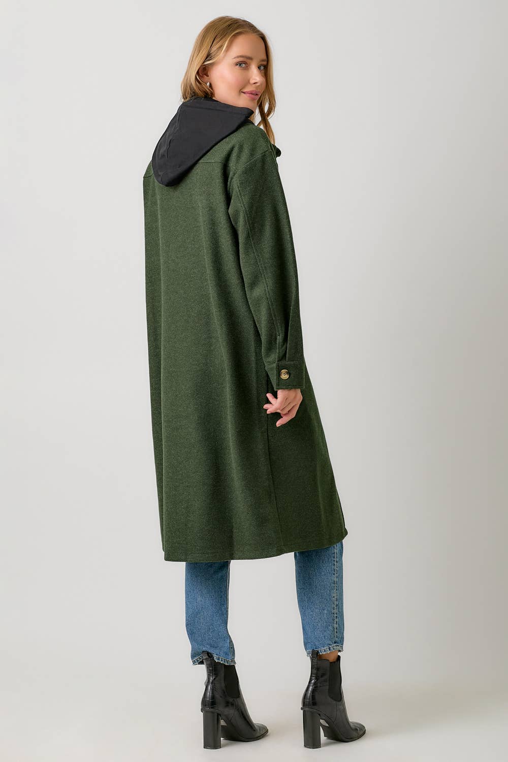 Mystree – Engroshandel Frakke - Dame – 60737 Twofer hættetrøje massiv frakke47