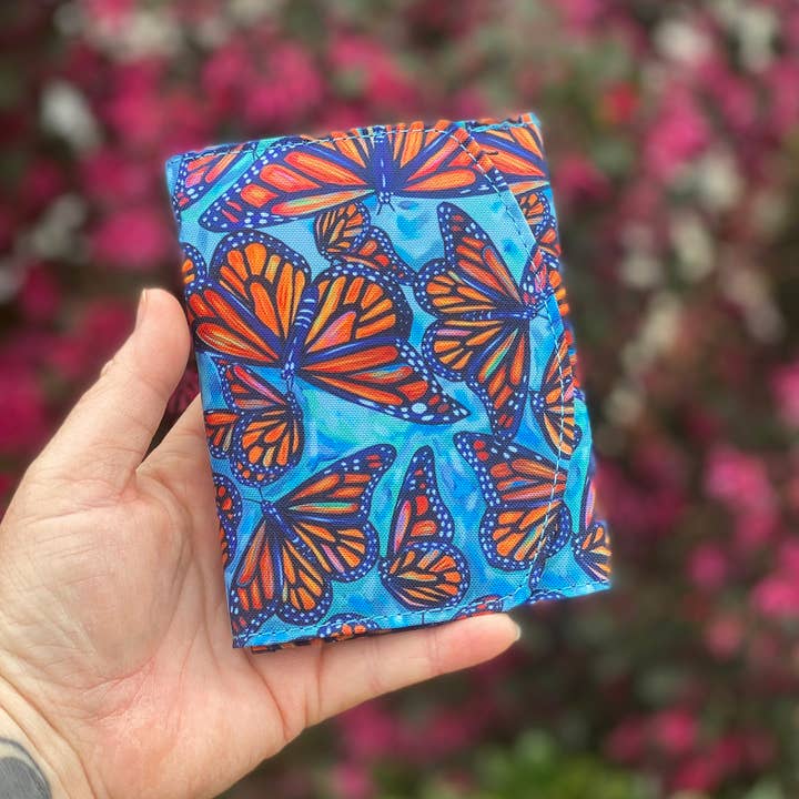 Sipsey Wilder - Vente Portefeuille – femme - Portefeuille à trois volets Monarch Magic5