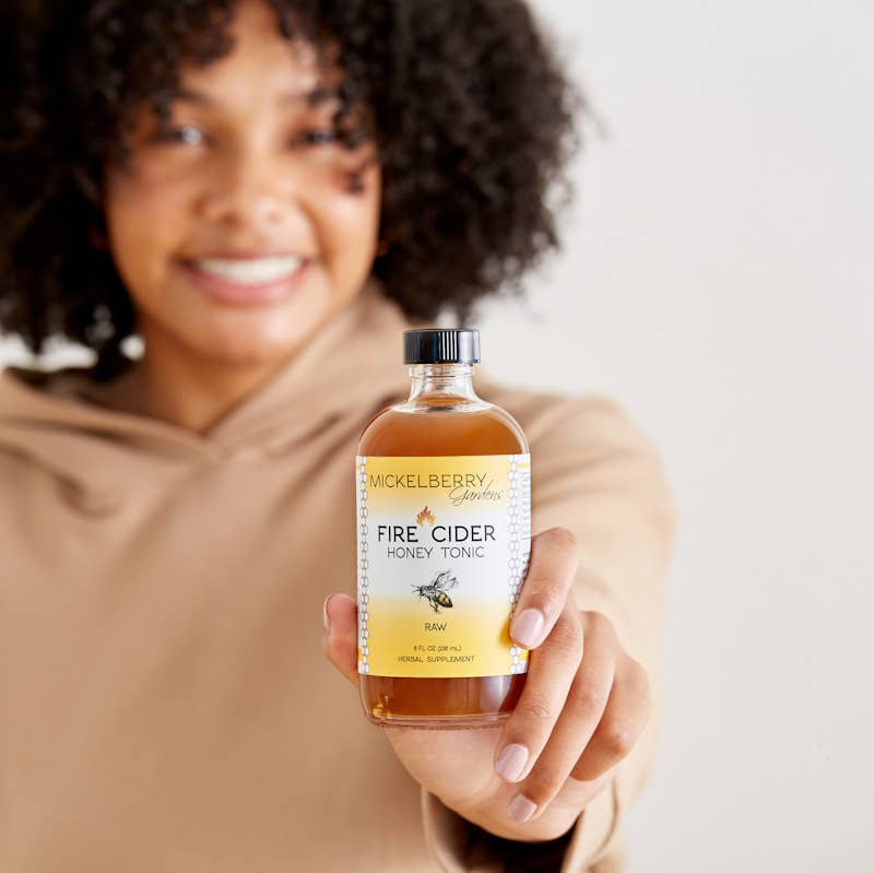 Mickelberry Gardens - Vente Jus bien-être/fortifiants - Tonique au miel et au cidre de feu — stimulant immunitaire2