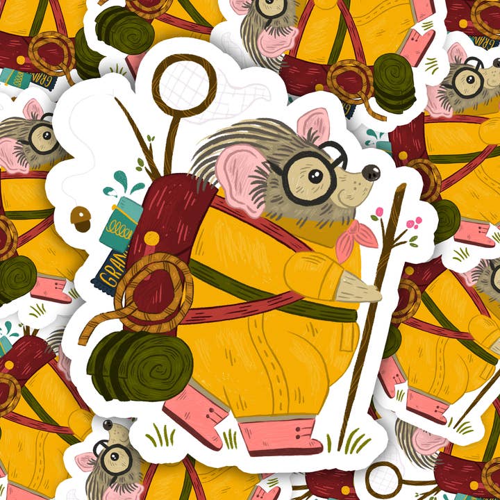 Lille eventyrer Glossy Vinyl Sticker for engroshandel hos Wonder & Wild