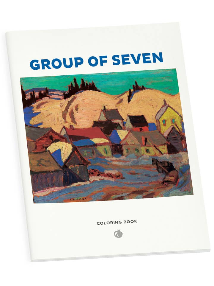 The Group of Seven Coloring Book for wholesale by Pomegranate