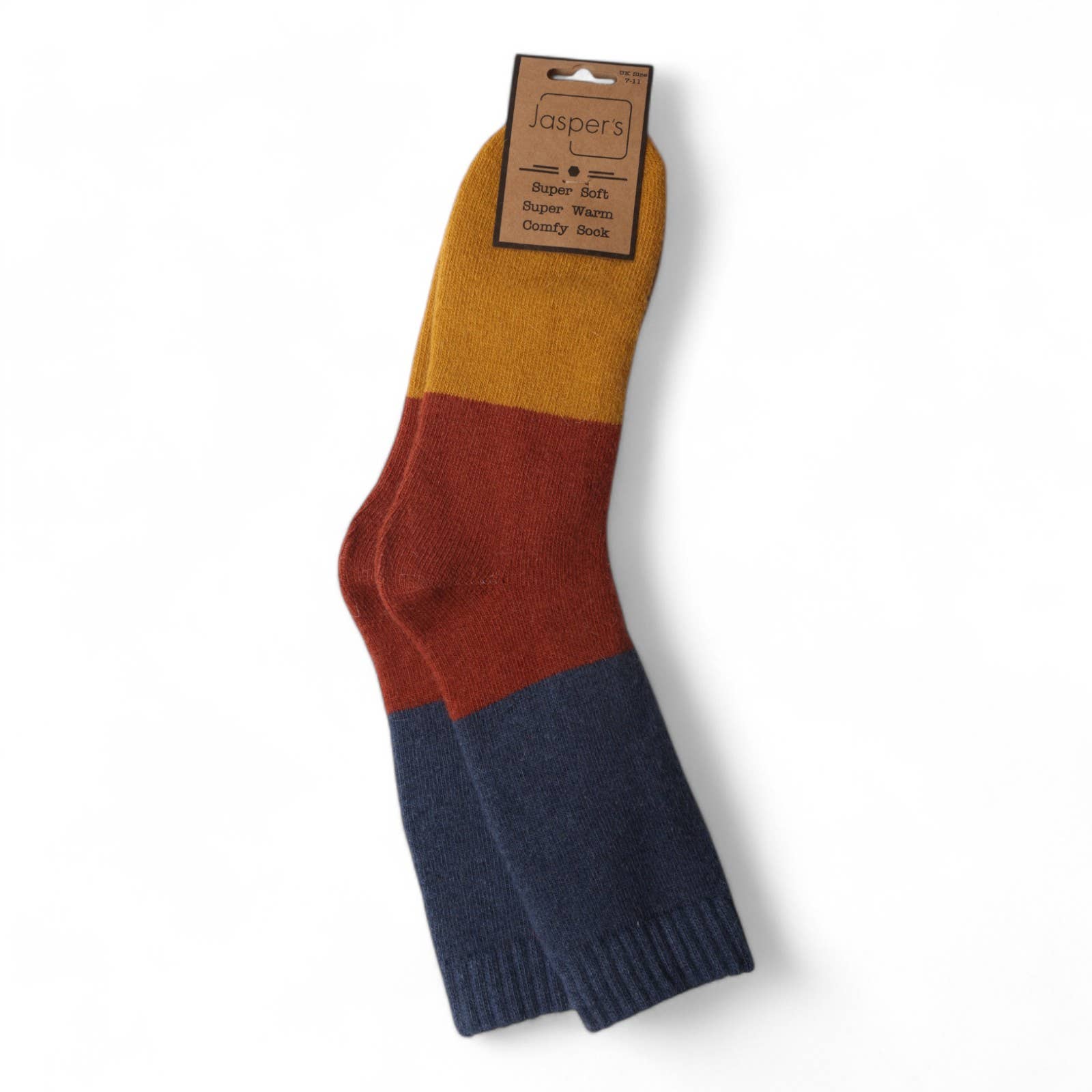 Jess & Lou - Vente Chaussettes – homme - Chaussettes pour hommes super confortables à blocs de couleur audacieux6