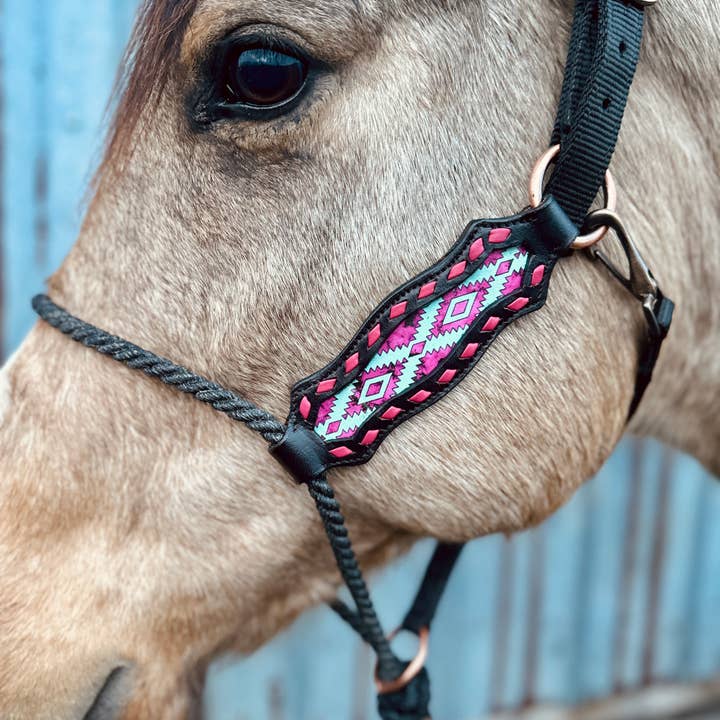 Schulz Equine - Wholesale Horseback Riding Gear - Lariat Nose Halter9