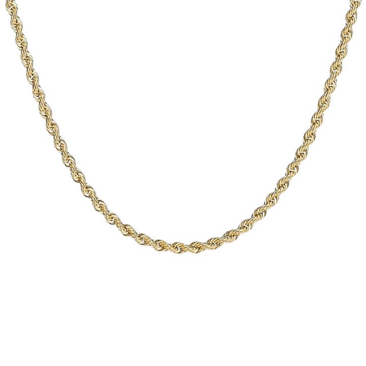 14K guld rebkæde halskæde for engroshandel hos Izakov Fine Jewelry