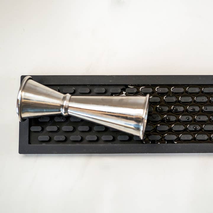 A Bar Above - Wholesale Bar Tool - Silicone Bar Mat - Thin (3.25x18"), Black2