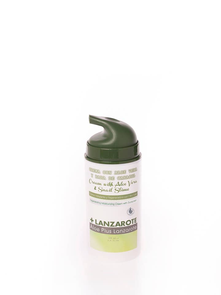 Reg cream. Aloe — Baba Snail 100 Ml for wholesale by Aloe Plus Lanzarote