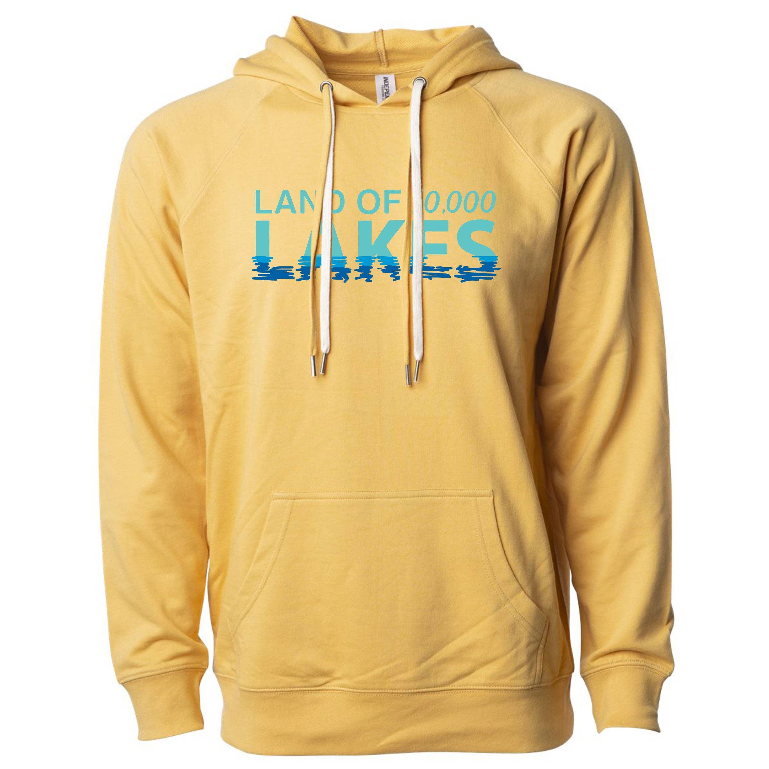Minnesota Awesome - Venta al por mayor Sudadera estampada - Unisex - Sudadera ligera con capucha Land of 10,000 Lakes Minnesota0