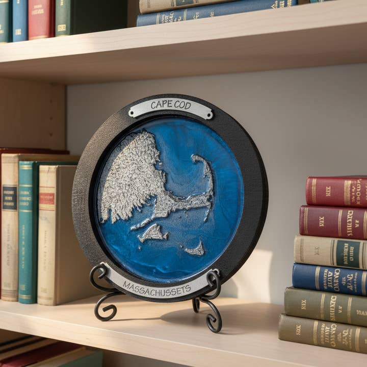 Cape Cod - Island Topo for wholesale by Mongoose Design