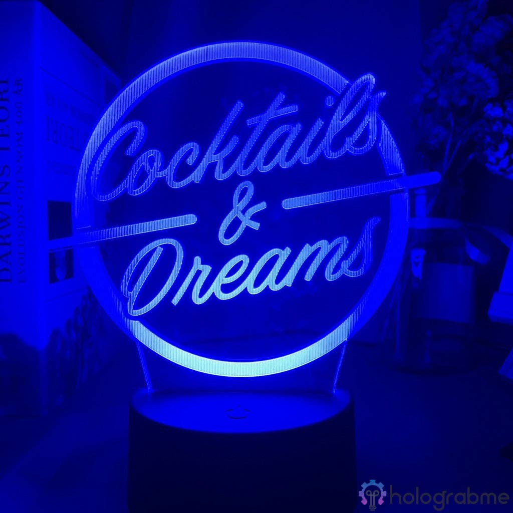 Holograbme - Wholesale Accent/Desk Lamp - Ambient Lamp Cocktail Bar3