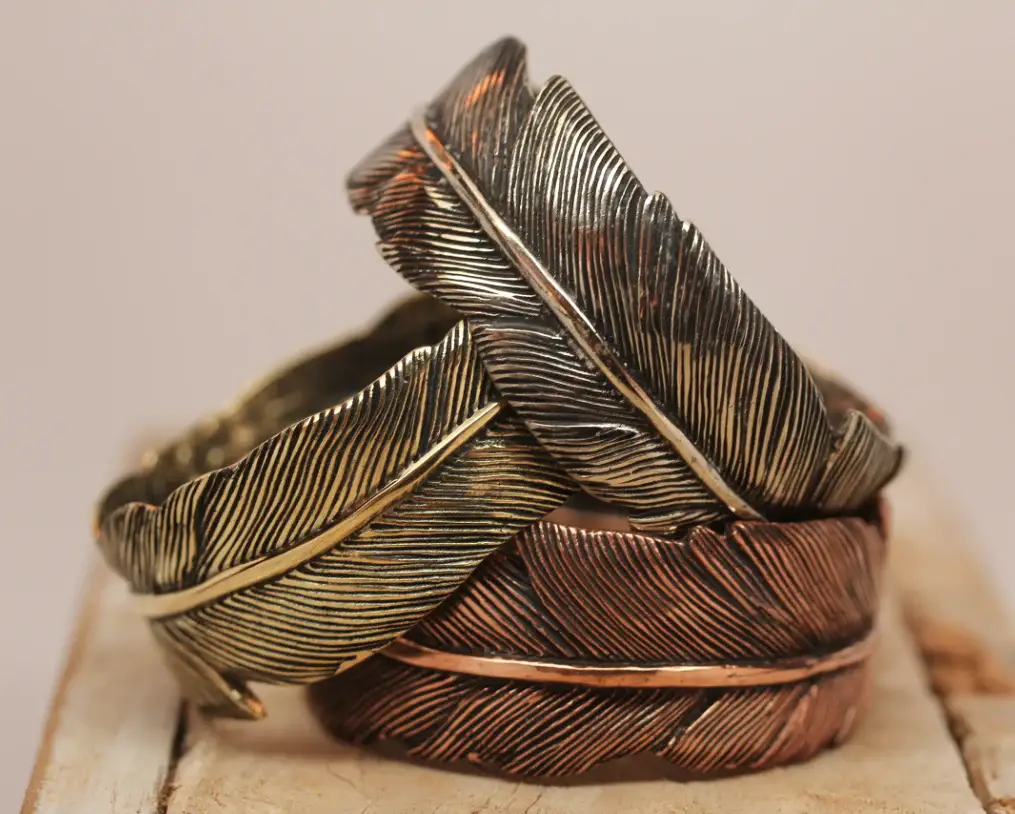 bahgsu jewels - Wholesale Cuff Bracelet - Light as A Feather Cuff || View More Colors4