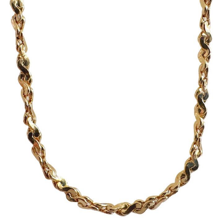 Honeycat Jewelry - Wholesale Link & Chain Necklace - Tinsel Chain Necklace