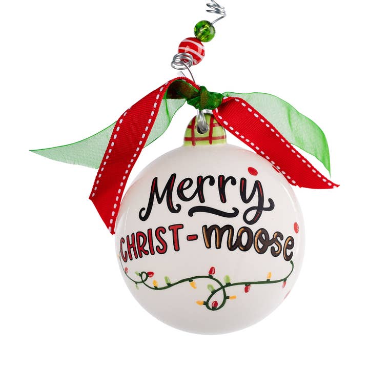 Merry Christ-moose Ornament for wholesale by Glory Haus