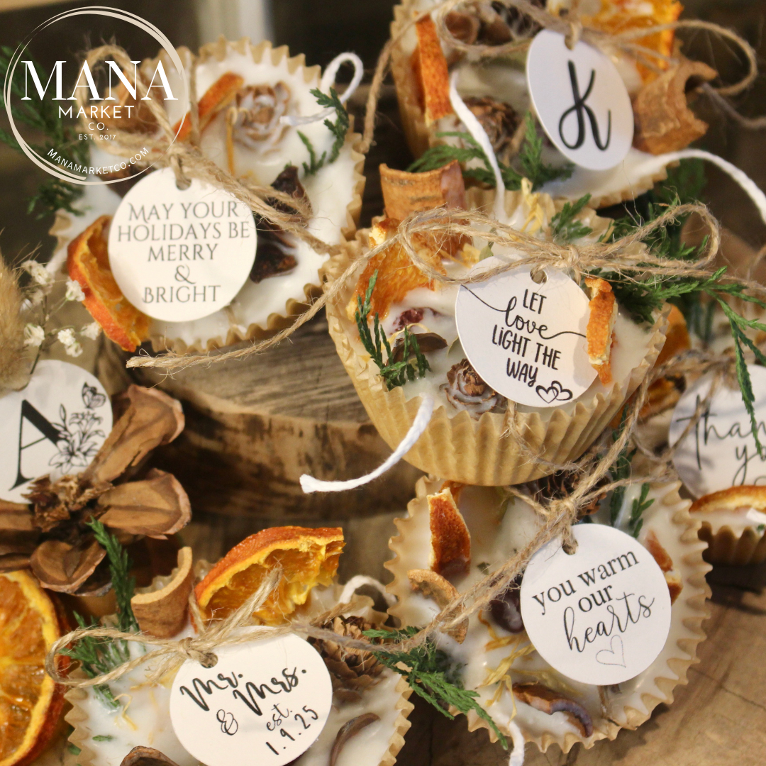 Mana Market Co. - Wholesale Party Favor - Soy Wax Fire Starter Scented Sachet and Wax Melt Favors & Gifts23