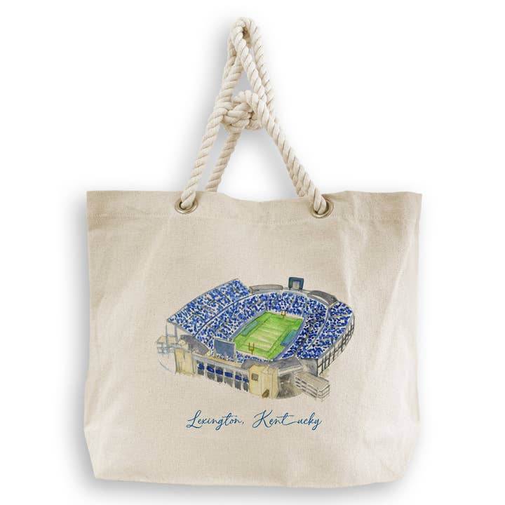 French Graffiti - Wholesale Tea Towel - Lexington, Kentucky Stadium6