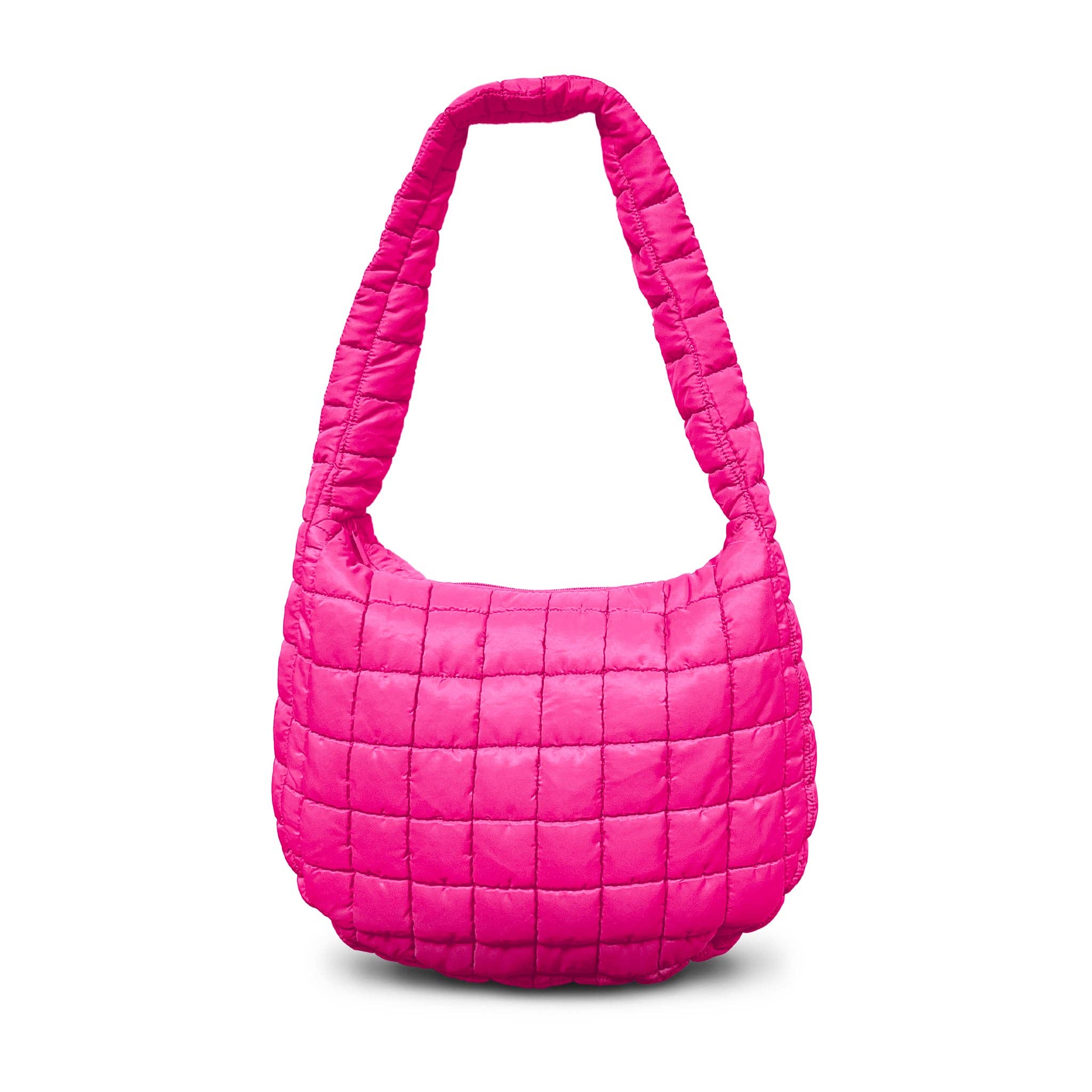 YOUZEY - Wholesale Crossbody Bag - Women's - Cloud 9 Puffer Crossbody Bag - Hot Pink1