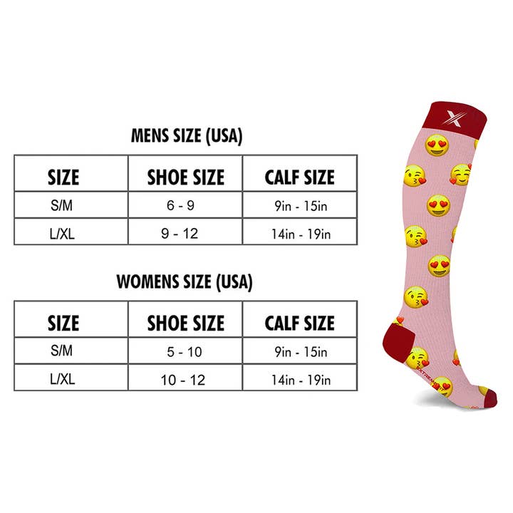 Extreme Fit Wholesale - Wholesale Socks - Unisex - EMOJI COLLECTION - 3 ASST STYLES1