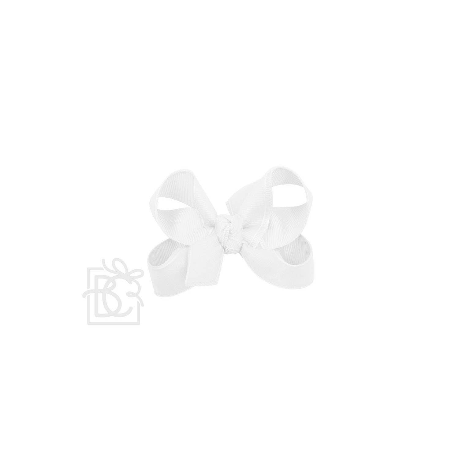 Beyond Creations, LLC – wholesale Hair bow – Kids – LAYERED ORGANZA/GROSGRAIN BOW ON CLIP3