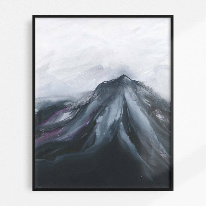'Mt. Rainier From The Roof' Fine Art Print for wholesale by Shawna Koontz