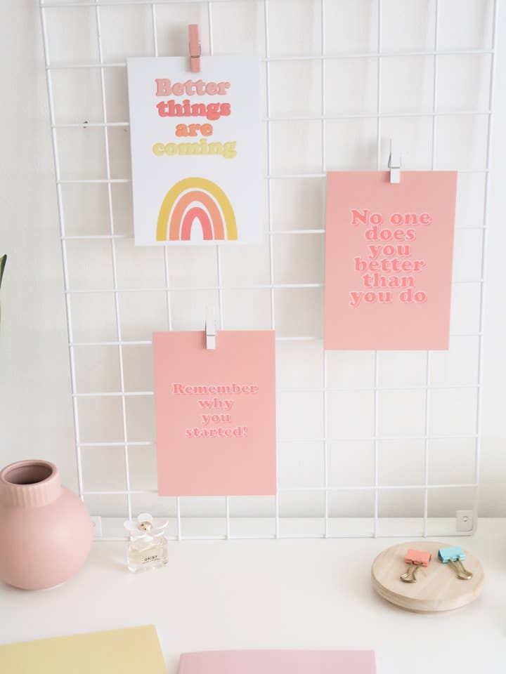 Impresiones inspiradoras y motivacionales de tarjetas con cita A6 para venta al por mayor de Her Inner Glow