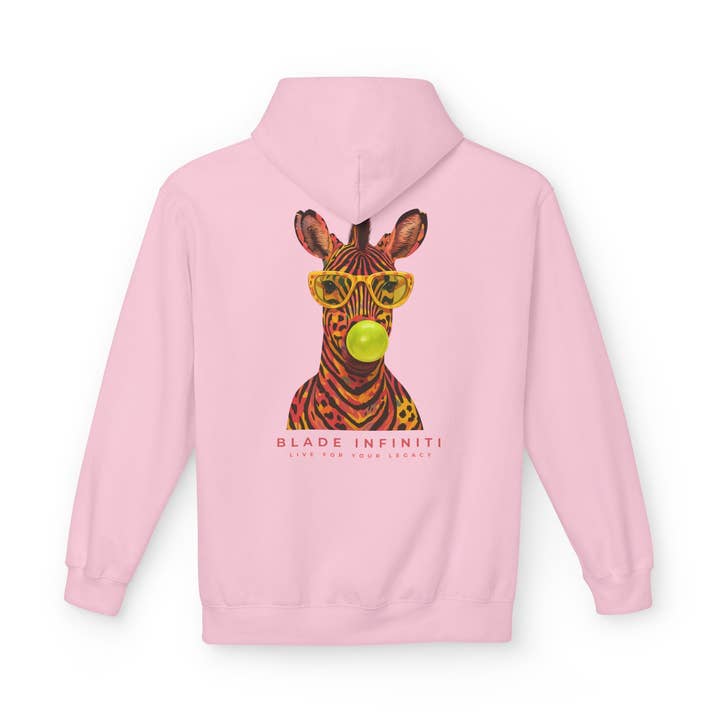 Zebra Pop Hoodie for wholesale by Blade Infiniti LLC