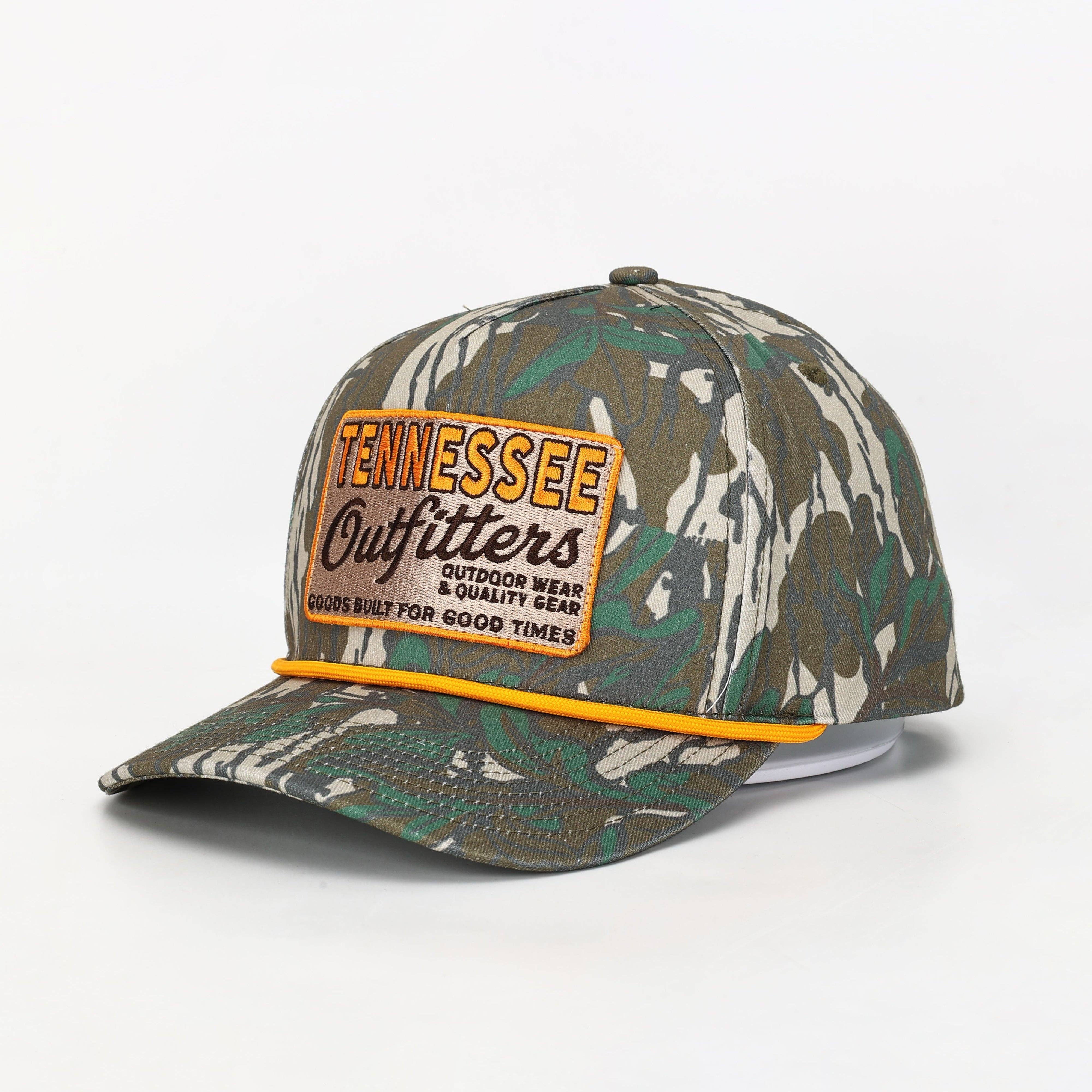 Tennessee Outfitters - Wholesale Baseball cap – Unisex - Hideout Hat in Oak & Green Leaf Camo1