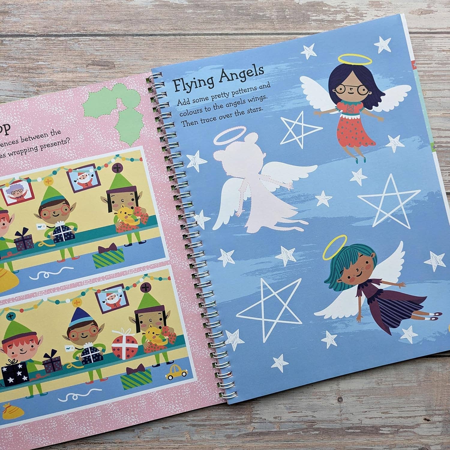 Robert Frederick Ltd - Wholesale Sticker - Kids & Baby - Christmas Elves - Children's Sticker Book2