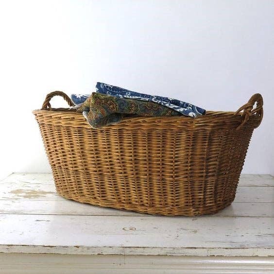 NACH - Wholesale Basket - Antique French Basket, Oval