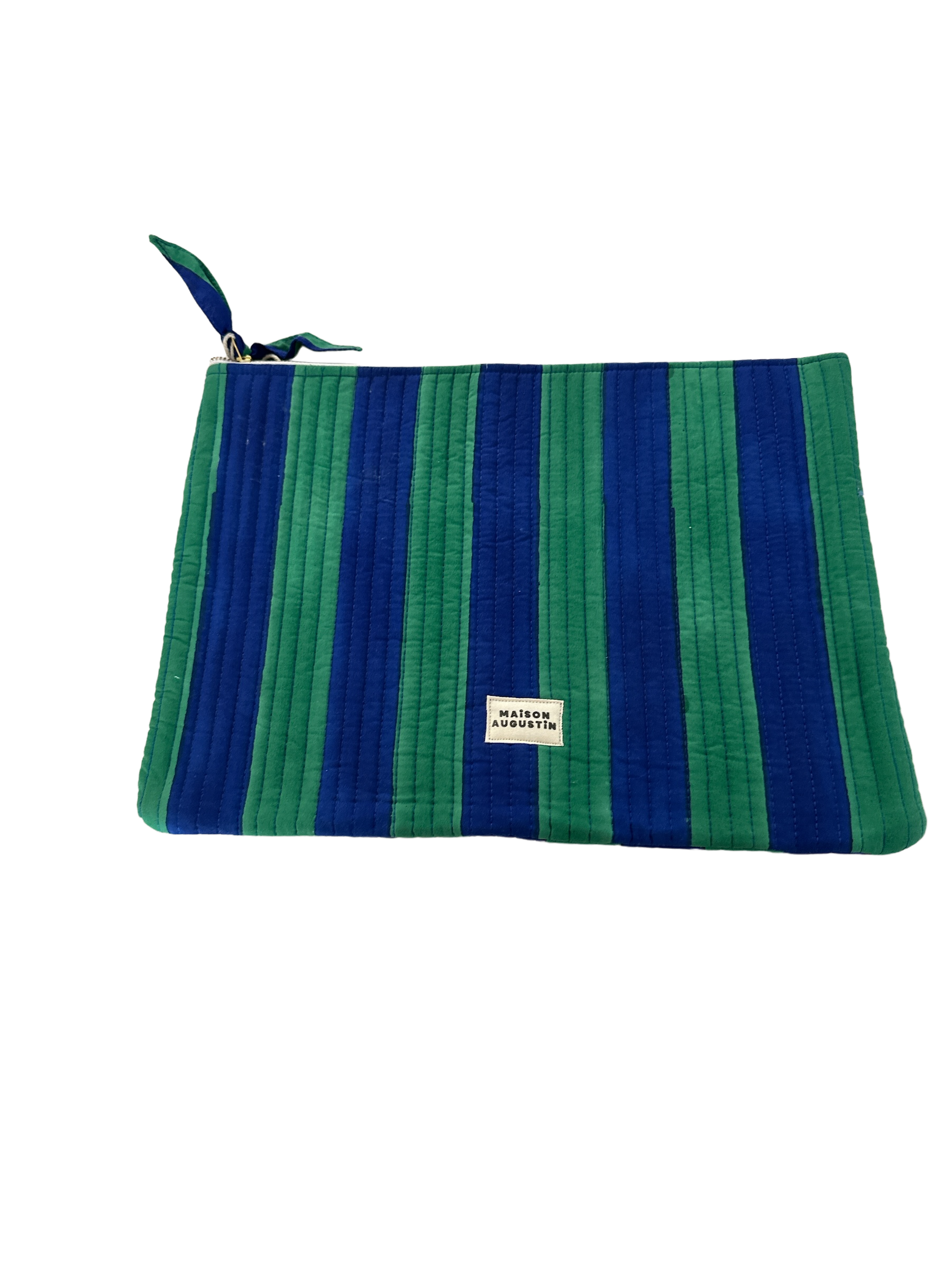 Maison Augustin - Wholesale Laptop/Tablet Case - Women's - STRIPE PRAIRIE laptop case1