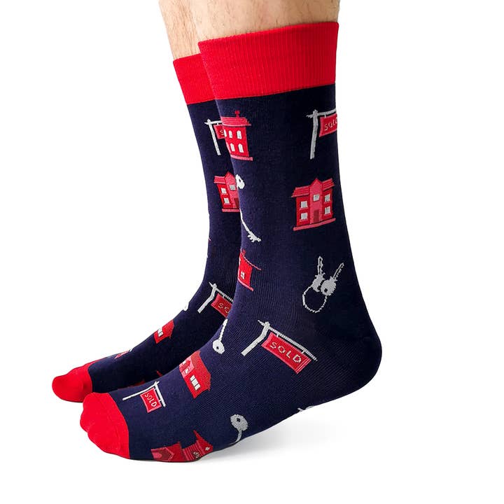Real Estate Socks for wholesale by Uptown Sox