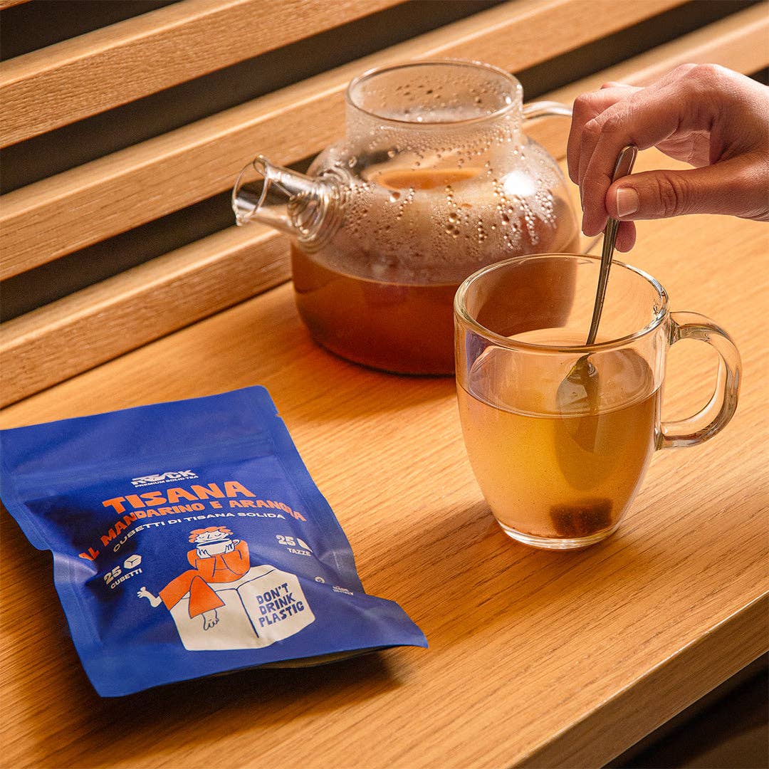 Tea Rock - Wholesale Health/Detox Tea - Tangerine & Orange Herbal Tea Cubes2