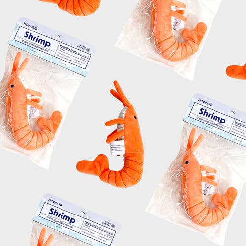 HOWLPOT. USA - Wholesale Pet Toy - Dog - Fresh Sea Food Shrimp Toy