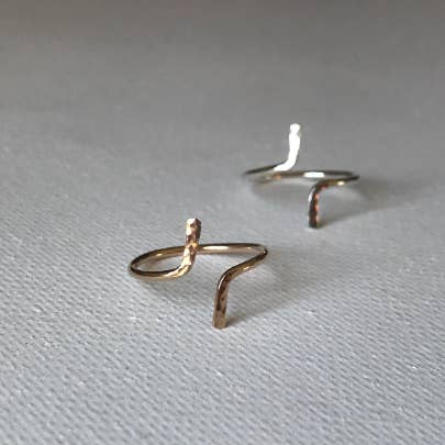 North South Ring for wholesale by Wild Left