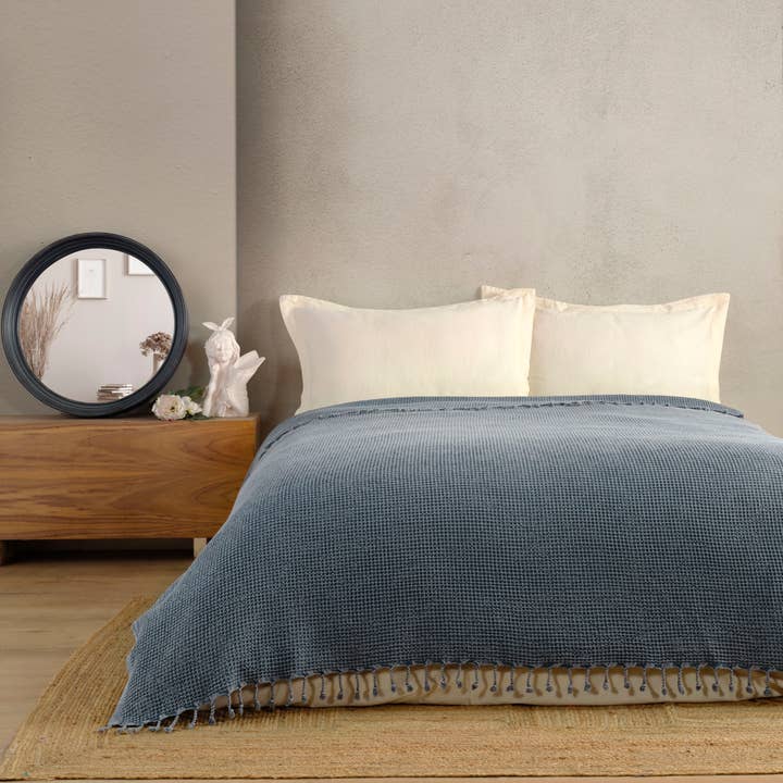 KAFTHAN – Engroshandel Sengetæppe – Vaffelplaid / Sengetæppe | Ferie- og julebutiksgave8