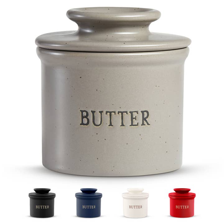 Kook - Wholesale Butter Dish - Kook French Butter Keeper Dish, Ceramic